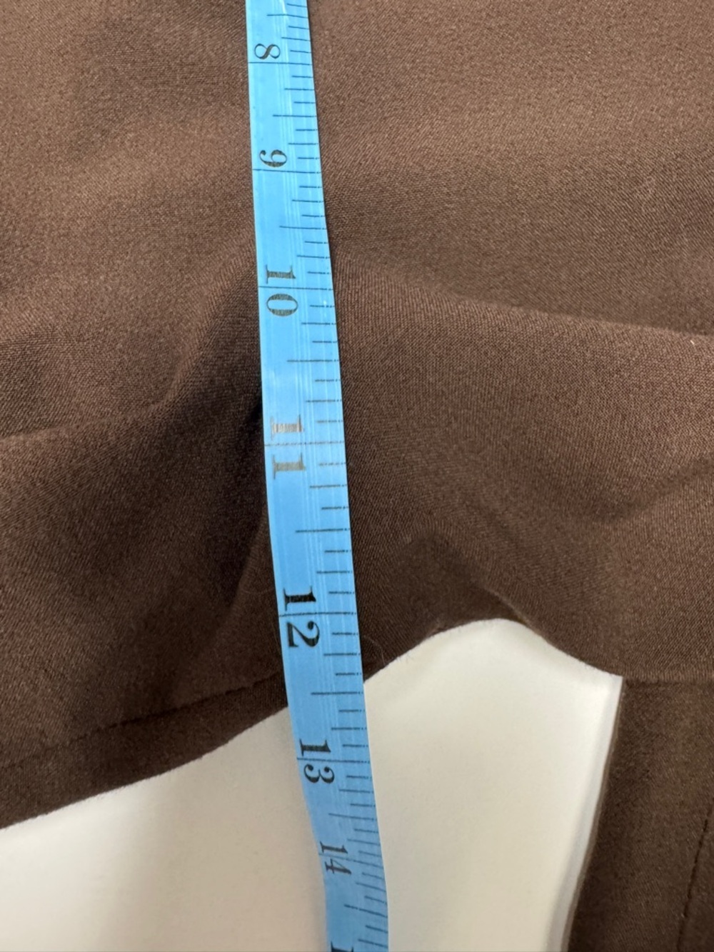 Larry Levine Brown Dress Pants - Classic Straight Fit - Picture 7 of 8